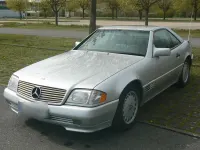 Gebraucht Mercedes SL280 193 PS (141 kW) 1995 Silber Cabrio