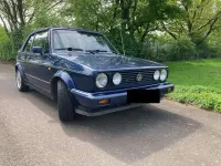 Gebraucht VW Golf Cabriolet Classicline 98 PS (72 kW) 1992 Blau Cabrio