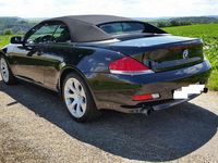 Gebraucht BMW 630 Cabriolet 258 PS (189 kW) 2007 Schwarz metallic Cabrio