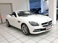 Gebraucht Mercedes SLK200 184 PS (135 kW) 2015 Polarweiss Cabrio