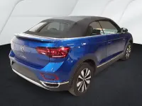 Gebraucht VW T-Roc Cabriolet Goal 116 PS (85 kW) 2025 5z ravennablau metallic (metallic) Cabrio