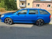 Gebraucht Skoda Octavia vRS 200 PS (147 kW) 2010 Blau Kombi