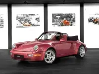 Gebraucht Porsche 964 250 PS (183 kW) 1992 Himbeerrot (raspberry red) Cabrio