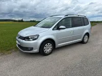 Gebraucht VW Touran Comfortline 105 PS (77 kW) 2012 Silber Van / Kleinbus