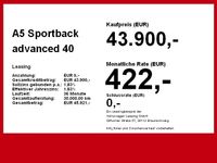 gebraucht Audi A5 Sportback advanced 40 TFSI qu Fahren Parken B