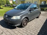 Gebraucht VW Fox 55 PS (40 kW) 2007 Schwarz Kleinwagen