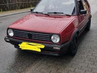 Gebraucht VW Golf II 55 PS (40 kW) 1990 Rot Kleinwagen