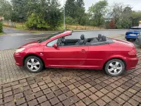 Gebraucht Peugeot 307 CC Tendance 140 PS (102 kW) 2006 Schwarz Cabrio