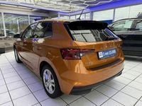 Gebraucht Skoda Fabia Style 110 PS (80 kW) 2022 Phoenixorange metallic (metallic) Kleinwagen