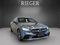 Gebraucht Mercedes C200 AMG 184 PS (135 kW) 2023 Metalliclack selenitgrau (metallic) Coupé