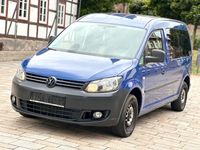 Gebraucht VW Caddy Maxi 102 PS (75 kW) 2013 Blau Van / Kleinbus