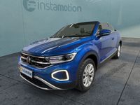 Gebraucht VW T-Roc Cabriolet Style 150 PS (110 kW) 2023 Blau Cabrio