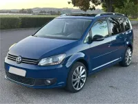 Gebraucht VW Touran 2012 Blau Van / Kleinbus