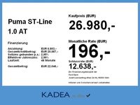 Neu Ford Puma ST-Line 155 PS (114 kW) 2025 Agate black SUV