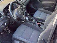 Gebraucht VW Golf VII Style 105 PS (77 kW) 2012 Schwarz Limousine