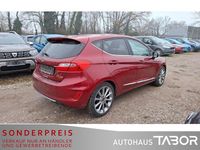 Gebraucht Ford Fiesta Vignale 101 PS (74 kW) 2017 Rubyrot (metallic) Kleinwagen