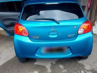 Second-hand Mitsubishi Space Star 80 CP (58 kW) 2013 Albastru Monovolum