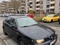 Gebraucht Seat Leon 110 PS (80 kW) 2002 Schwarz Kleinwagen