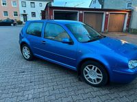 Gebraucht VW Golf IV 75 PS (55 kW) 2000 Blau Kleinwagen