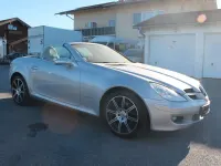 Gebraucht Mercedes SLK200 163 PS (119 kW) 2007 Silber Cabrio