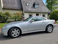 Gebraucht Mercedes SLK200 163 PS (119 kW) 2004 Silber Cabrio