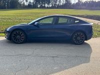 Gebraucht Tesla Model 3 Performance 377 kW (513 PS) 2020 Blau Limousine