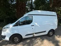 Gebraucht Ford Transit Custom 156 PS (114 kW) 2015 Weiß Van