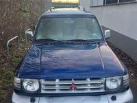 Gebraucht Mitsubishi Pajero 194 PS (142 kW) 1998 Blau SUV