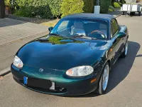 Brugt Mazda MX5 145 HK (106 kW) 2000 Grøn Cabriolet