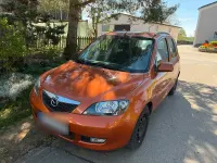 Gebraucht Mazda 2 68 PS (50 kW) 2003 Orange Kleinwagen
