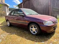 Gebraucht Ford Escort Cabriolet 90 PS (66 kW) 1995 Violet Cabrio