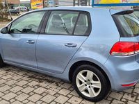 Gebraucht VW Golf VI Comfortline 105 PS (77 kW) 2010 Blau Kleinwagen