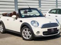 Gebraucht Mini Cooper D Cabriolet 111 PS (81 kW) 2011 Weiß Cabrio