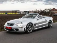 Gebraucht Mercedes SL65 AMG AMG 612 PS (450 kW) 2005 Silber Cabrio