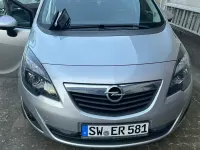Gebraucht Opel Meriva S 120 PS (88 kW) 2010 Silber Van / Kleinbus