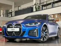 Używany BMW i4 Performance 400 kW (544 KM) 2023 Niebieski Sedan/Limuzyna