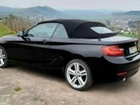 Gebraucht BMW 218 136 PS (100 kW) 2016 Schwarz Cabrio