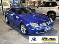 Gebraucht Mercedes SLK200 163 PS (119 kW) 2002 Blau Cabrio