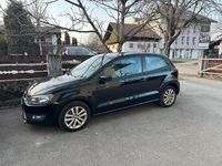Gebraucht VW Polo Style 90 PS (66 kW) 2012 Schwarz Kleinwagen