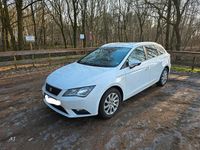 Gebraucht Seat Leon ST 105 PS (77 kW) 2014 Weiß Kombi