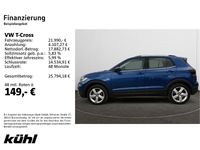 Gebraucht VW T-Cross Style 110 PS (80 kW) 2022 SUV