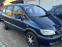 Gebraucht Opel Zafira 125 PS (91 kW) 2003 Blau Van / Kleinbus