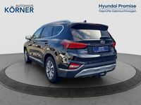 Gebraucht Hyundai Santa Fe Premium 200 PS (147 kW) 2020 Schwarz SUV