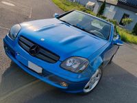 Gebraucht Mercedes SLK320 217 PS (159 kW) 2002 Blau Cabrio