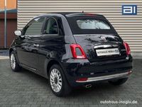 Gebraucht Fiat 500 71 PS (52 kW) 2023 Schwarz vesuvio schwarz (metallic) Cabrio