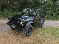 Gebraucht Land Rover Defender SE 122 PS (89 kW) 2009 Schwarz SUV