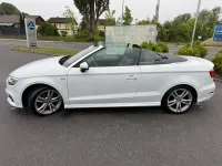 Gebraucht Audi A3 Cabriolet S-Line 150 PS (110 kW) 2018 Weiß Cabrio