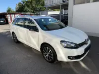 Gebraucht VW Golf VI Style 105 PS (77 kW) 2011 Weiß Kombi