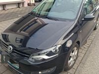 Gebraucht VW Polo Match 90 PS (66 kW) 2012 Schwarz Kleinwagen