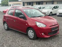 Gebraucht Mitsubishi Space Star Basis 71 PS (52 kW) 2014 Rot Van / Kleinbus